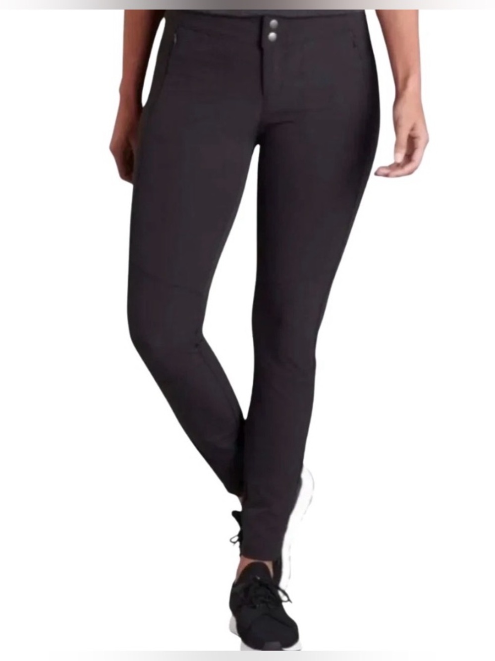 Kuhl Transcendr Skinny Hiking Pant Women's 8 Regular Black Gorpcore Outdoor EUC